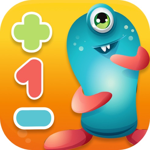 Learning Math with 3d monster